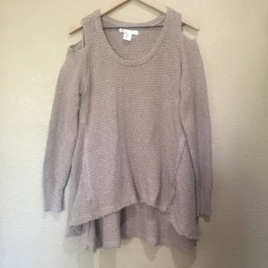 🍁 Anthropologie- Kaisely Cold Shoulder Sweater